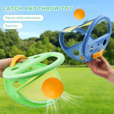 KIDS HAND CATCH & THROW BALL GAME - 2PC
